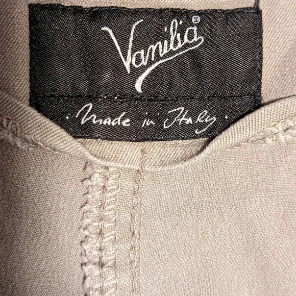 Vanilia High Rise Khaki Trousers - 38 - Picture 14 of 15